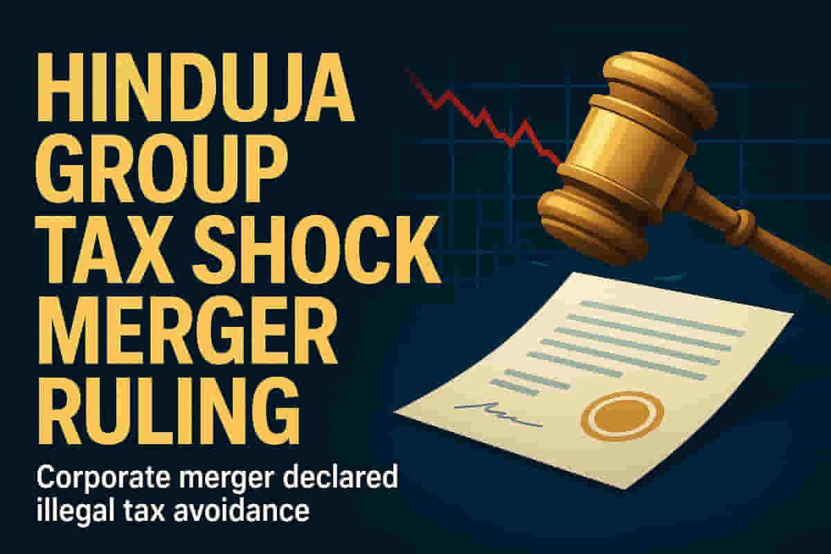हिंदुजा ग्रुप की इकाई के विलय को 'अस्वीकार्य कर परिहार' माना गया; 1,203 करोड़ रुपये के टैक्स सेट-ऑफ पर रोक।