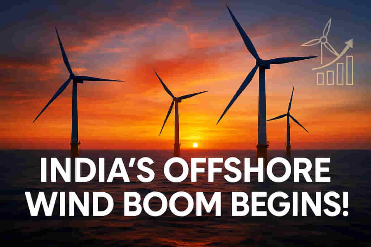 भारत की पहली ऑफशोर विंड टेंडर तमिलनाडु तट के लिए फरवरी 2026 तक।