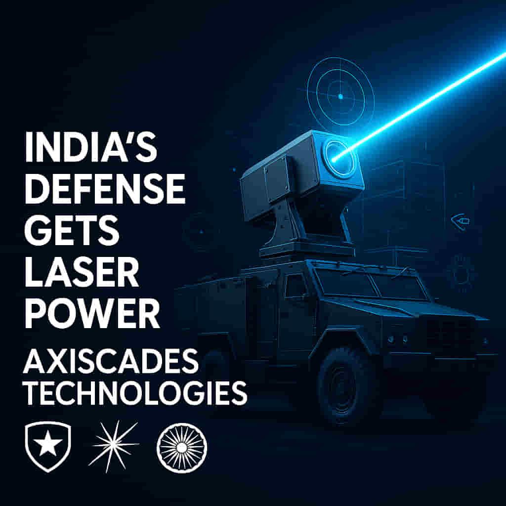 AXISCADES टेक्नोलॉजीज फ्रांस की Cilas SA के साथ उन्नत लेजर हथियार प्रणालियों के लिए भागीदार बनी, भारत की रक्षा को मिलेगा बढ़ावा
