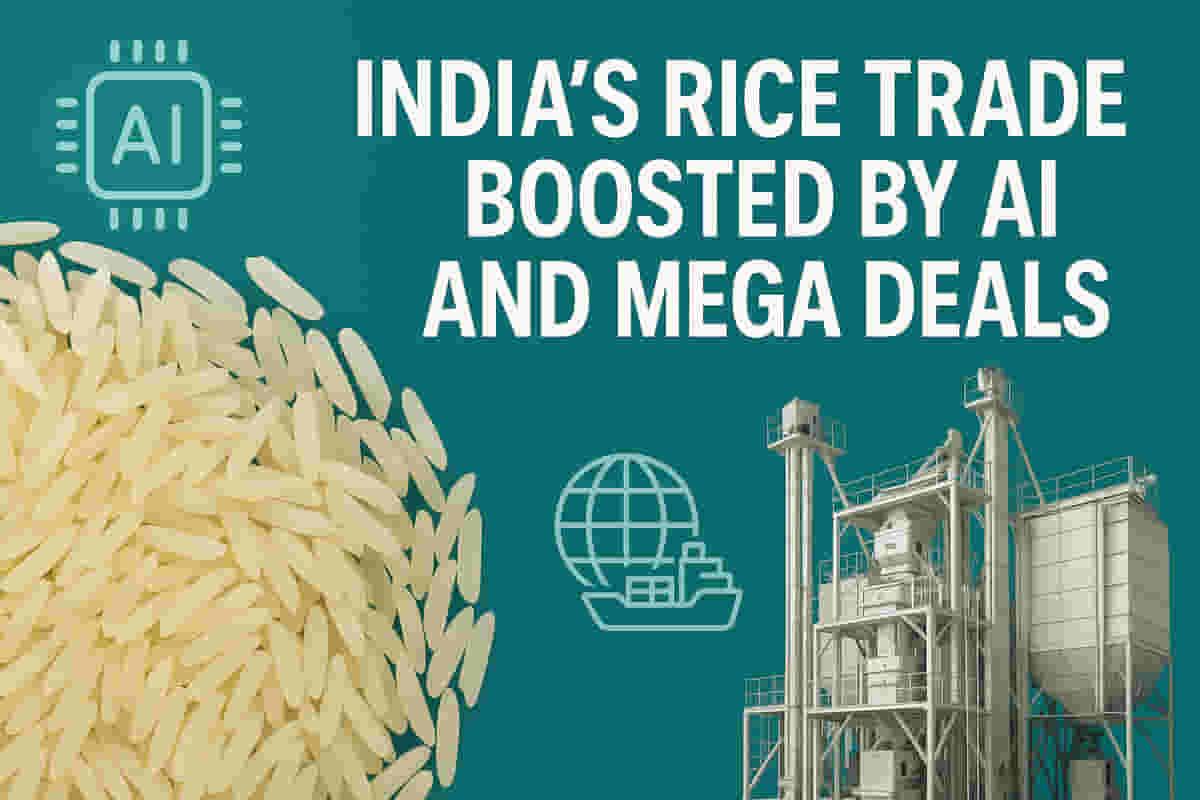 பாரத சர்வதேச அரிசி மாநாட்டில் ரூ. 3,000 கோடிக்கும் அதிகமான ஒப்பந்தங்கள் கையெழுத்தாகின, AI மற்றும் விவசாயி மேம்பாட்டில் கவனம்