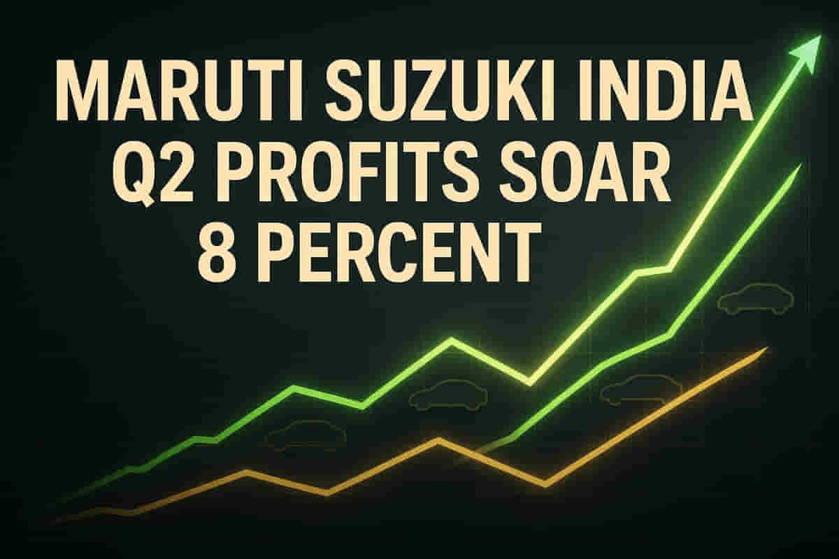 मारुति सुझुकी इंडियाचा दुसऱ्या तिमाहीतील नफा 8% वाढून ₹3,349 कोटींवर, महसुलातही वाढ