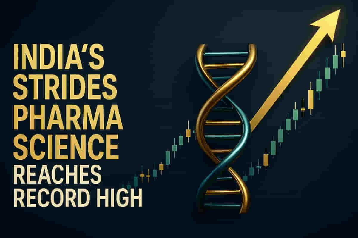 સ્ટ્રાઈડ્સ ફાર્મા સાયન્સ Q2FY26 ના મજબૂત પ્રદર્શન પર સર્વોચ્ચ ઉચ્ચતમ સ્તરે પહોંચ્યું