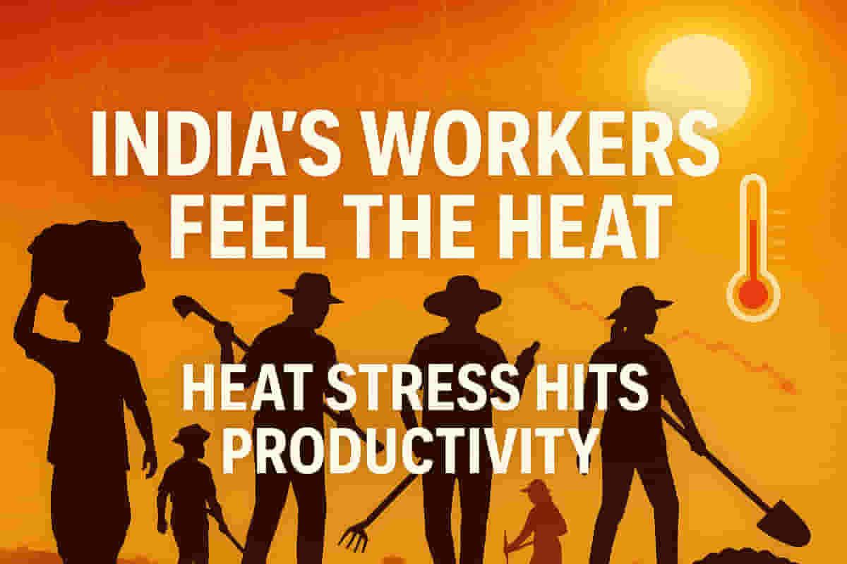 ਹੀਟ ਸਟ੍ਰੈੱਸ (Heat Stress) ਕਾਰਨ ਭਾਰਤ ਵਿੱਚ ਪ੍ਰਵਾਸੀ ਮਜ਼ਦੂਰਾਂ ਦੀ ਉਤਪਾਦਕਤਾ 10% ਘਟੀ