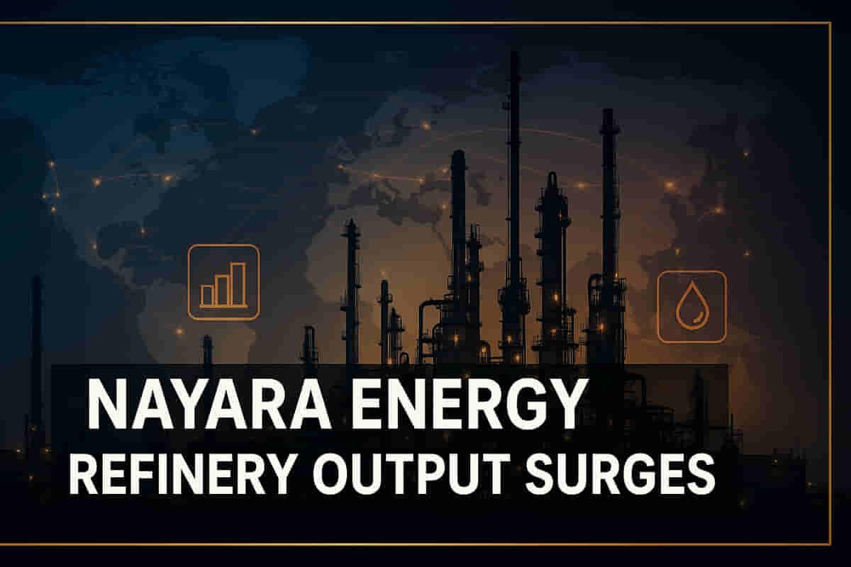 ਪਾਬੰਦੀਆਂ ਦੌਰਾਨ ਰੂਸੀ ਕੱਚੇ ਤੇਲ ਦੀ ਵਰਤੋਂ ਵਧਾ ਕੇ ਨਯਾਰਾ ਐਨਰਜੀ ਨੇ ਰਿਫਾਇਨਰੀ ਆਪ੍ਰੇਸ਼ਨਜ਼ 93% ਤੱਕ ਪਹੁੰਚਾਈਆਂ