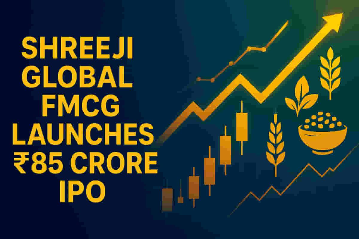 ਸ਼੍ਰੀਜੀ ਗਲੋਬਲ FMCG ਵਿਸਤਾਰ ਲਈ ₹85 ਕਰੋੜ ਦਾ IPO ਲਿਆਉਣ ਦੀ ਯੋਜਨਾ ਬਣਾ ਰਿਹਾ ਹੈ।