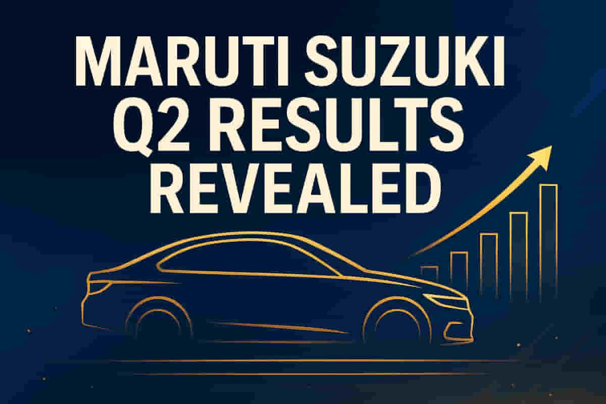 ਮਾਰੂਤੀ ਸੁਜ਼ੂਕੀ ਨੇ Q2 ਵਿੱਚ ਮਾਮੂਲੀ ਮਾਲੀਆ ਵਾਧਾ ਅਤੇ ਮੁਨਾਫੇ ਵਿੱਚ ਵਾਧਾ ਦਰਜ ਕੀਤਾ; ਘਰੇਲੂ ਵਿਕਰੀ ਵਿੱਚ ਗਿਰਾਵਟ ਅਤੇ ਤਿਉਹਾਰਾਂ ਦੇ ਸੀਜ਼ਨ ਦੀ ਤੇਜ਼ੀ ਦੇ ਵਿਚਕਾਰ।