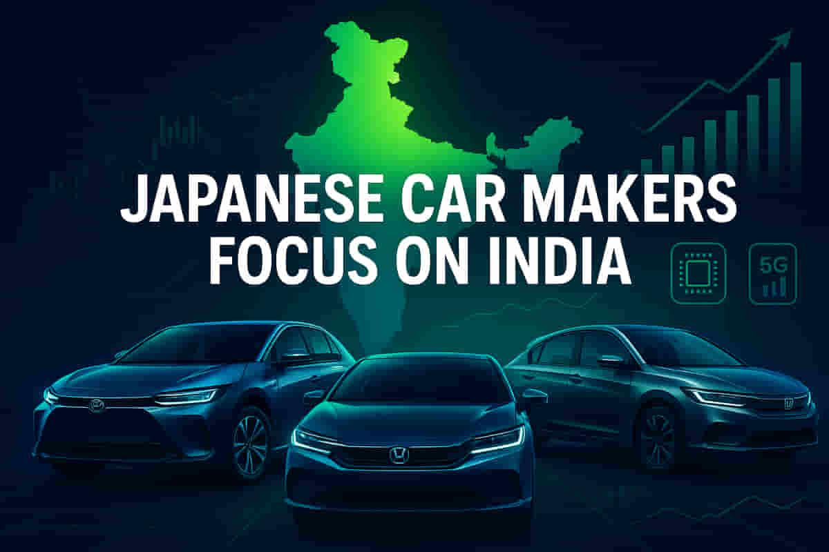 ਜਾਪਾਨੀ ਕਾਰ ਨਿਰਮਾਤਾ ਗਲੋਬਲ ਚੁਣੌਤੀਆਂ ਅਤੇ ਚੀਨੀ ਮੁਕਾਬਲੇ ਦੌਰਾਨ ਭਾਰਤ ਵੱਲ ਵੇਖ ਰਹੇ ਹਨ