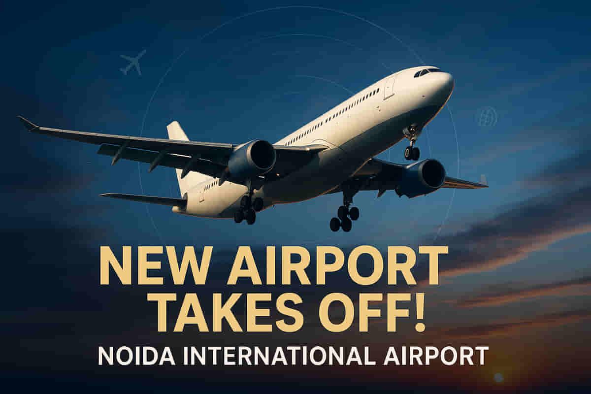 ਨੋਇਡਾ ਅੰਤਰਰਾਸ਼ਟਰੀ ਹਵਾਈ ਅੱਡੇ ਨੇ ਸਫਲ ਕੈਲੀਬ੍ਰੇਸ਼ਨ ਫਲਾਈਟ ਨਾਲ ਇੱਕ ਮੁੱਖ ਮੀਲ ਪੱਥਰ ਹਾਸਲ ਕੀਤਾ