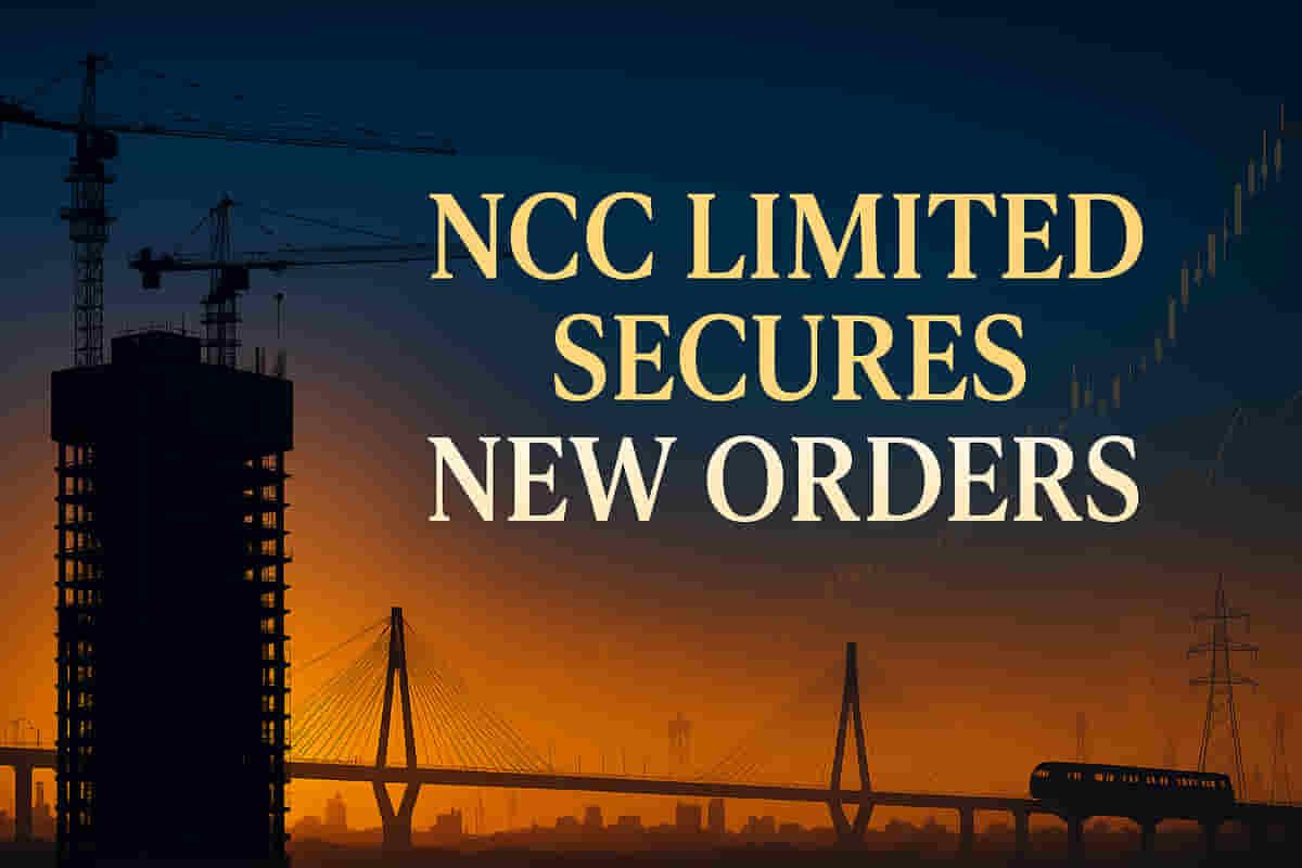 NCC లిమిటెడ్ ₹710 కోట్లకు కొత్త ఆర్డర్లను దక్కించుకుంది, మొత్తం కొత్త వ్యాపారం ₹7500 కోట్లకు పైగా పెరిగింది.