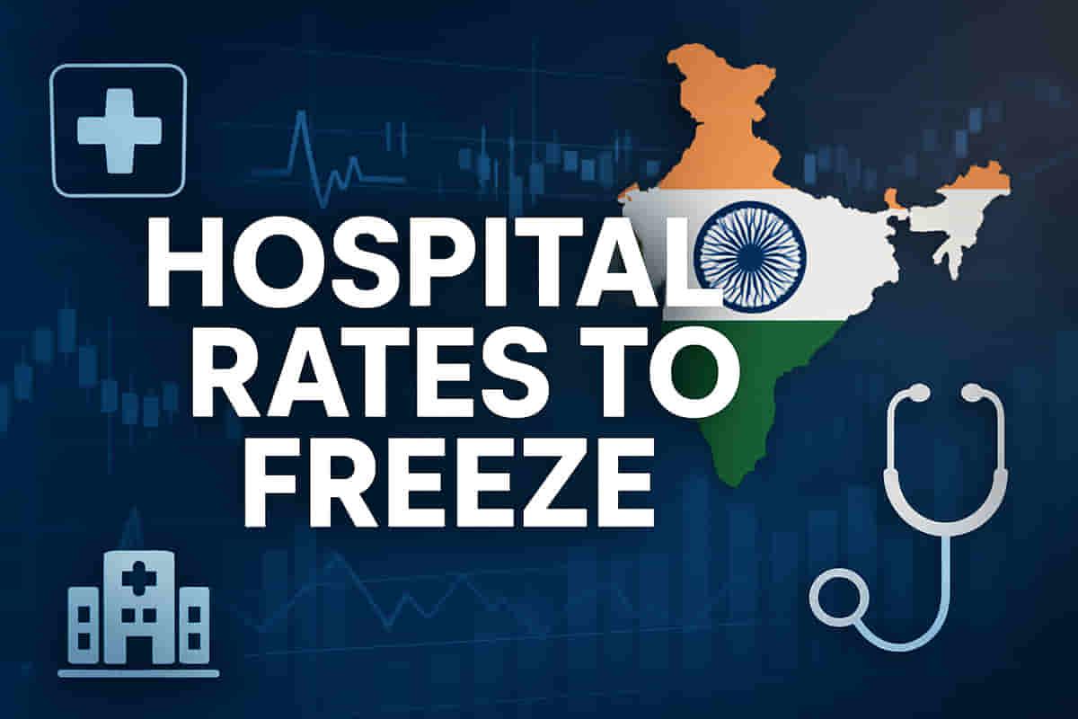 బీమా కంపెనీలపై ఖర్చుల ఒత్తిడి నేపథ్యంలో, 2026కి ఆసుపత్రి ఛార్జీలను స్తంభింపజేయాలని భారత్ యోచిస్తోంది