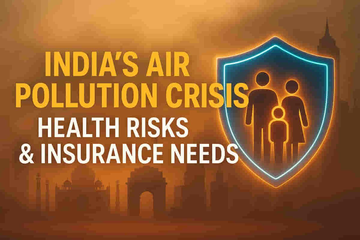 భారతదేశ వాయు కాలుష్య సంక్షోభం ఆరోగ్య అత్యవసర நிலைகளுக்கு దారితీస్తుంది, ఆరోగ్య బీమా డిమాండ్ను పెంచుతుంది