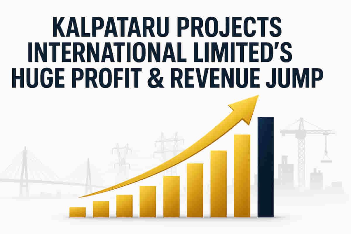 Kalpataru Projects International Limited, Q2 FY26-ல் வலுவான வருவாய் வளர்ச்சியால் லாபம் 89% அதிகரிப்பு பதிவு செய்துள்ளது.