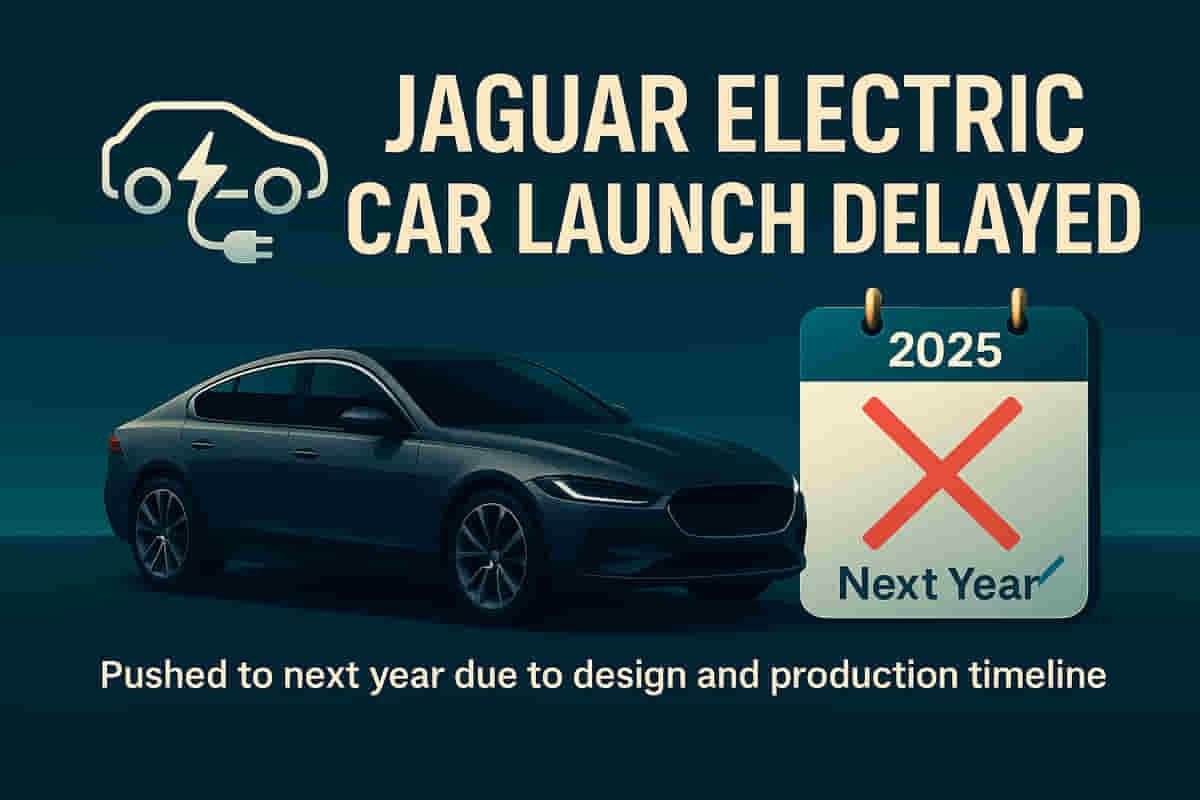 ஜாகுவார் தனது அடுத்த தலைமுறை EV வெளியீட்டை அடுத்த ஆண்டுக்கு ஒத்திவைக்கிறது, தைரியமான வடிவமைப்பு உத்தியை வெளிப்படுத்துகிறது