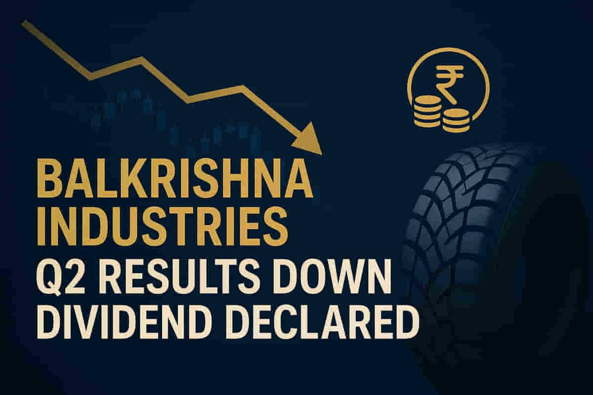Balkrishna Industries Q2 Profit Declines 21.3% YoY, Board Declares Interim Dividend
