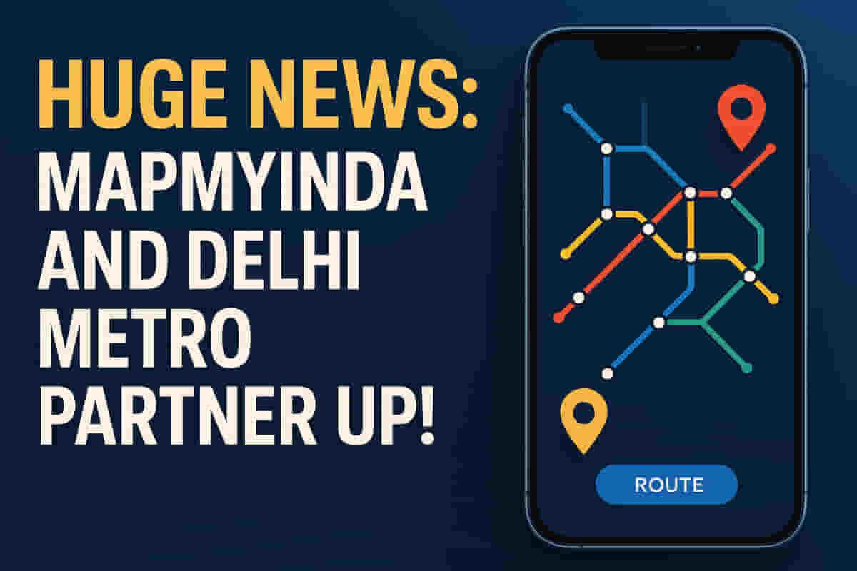 MapmyIndia એ દિલ્હી મેટ્રો સાથે ભાગીદારી કરી; Mappls એપમાં મેટ્રો ડેટા ઇન્ટિગ્રેશન, મુસાફરોના અનુભવને બહેતર બનાવવાનો હેતુ