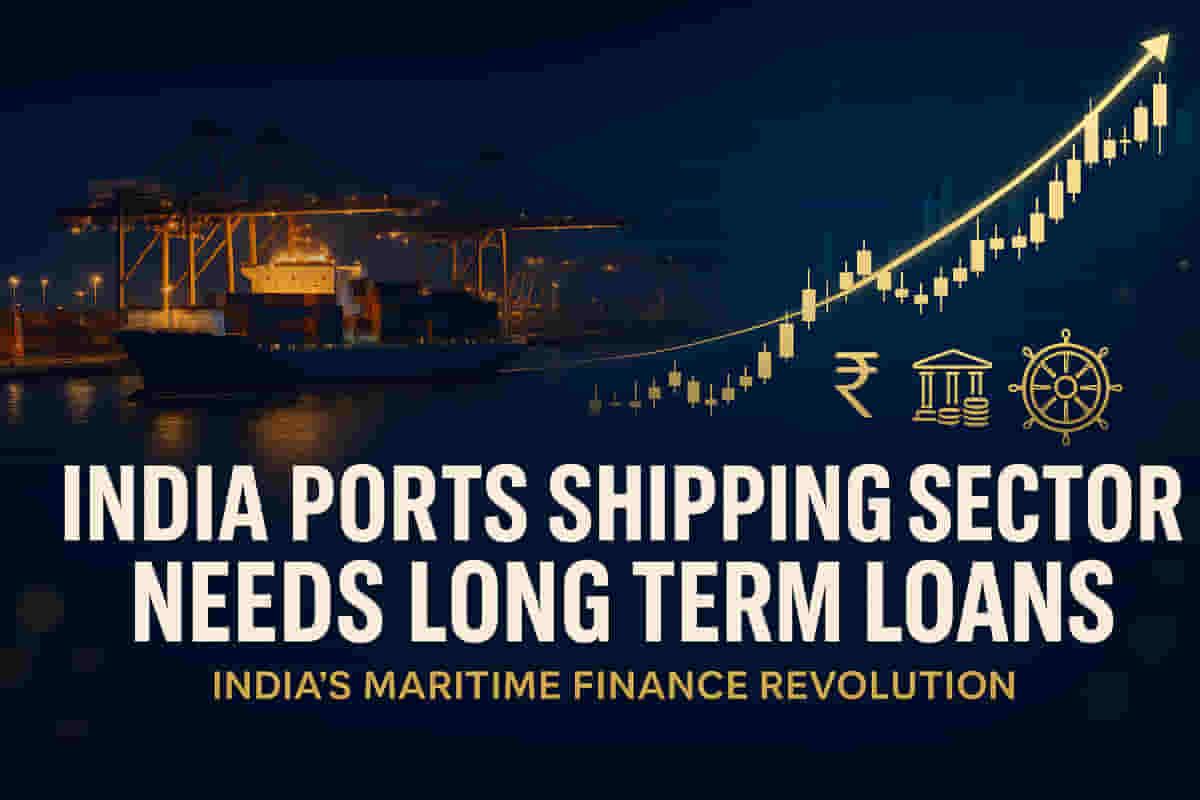 भारताच्या बंदर आणि शिपिंग क्षेत्राला दीर्घकालीन वित्तपुरवठा उपायांची गरज, उद्योगातील नेते म्हणाले