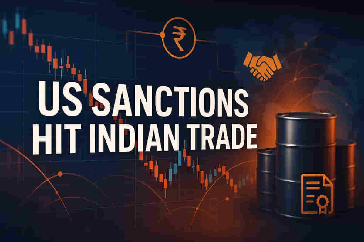 रशियन तेल कंपन्यांवरील अमेरिकेच्या निर्बंधांमुळे भारताच्या व्यापार चर्चा आणि तेल आयातीमध्ये गुंतागुंत