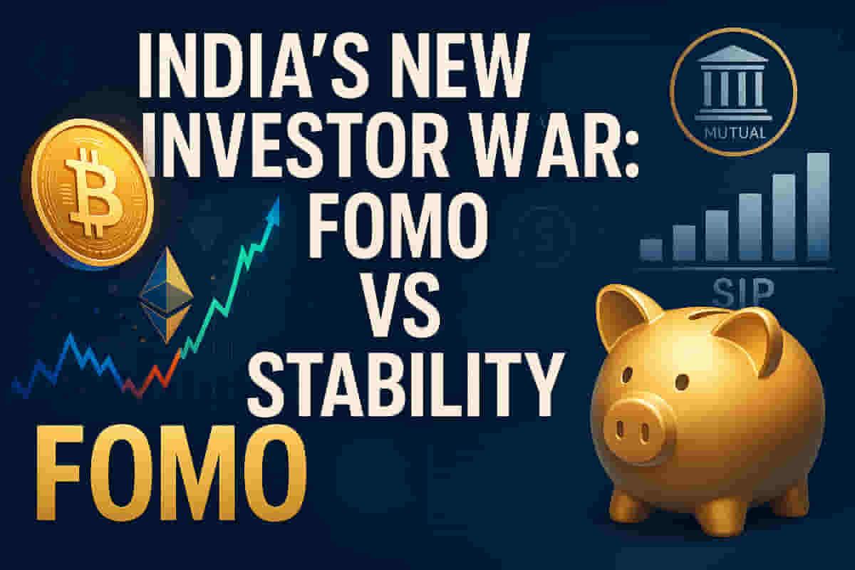 भारतातील तरुण गुंतवणूकदार: FOMO चे आकर्षण विरुद्ध SIP ची स्थिरता