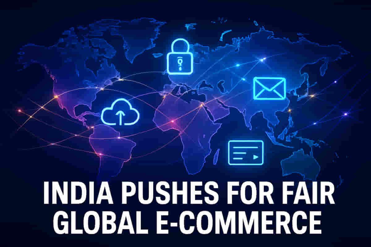 भारताने WTO मध्ये जागतिक ई-कॉमर्ससाठी डिजिटल पब्लिक इन्फ्रास्ट्रक्चरचा प्रस्ताव मांडला