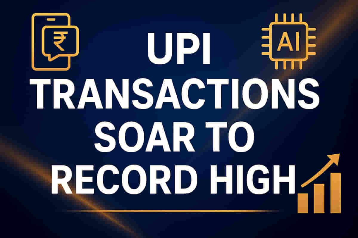 UPI ટ્રાન્ઝેક્શન્સ ઓક્ટોબરમાં રેકોર્ડ સ્તરે પહોંચ્યા, નવી સુવિધાઓ પણ રજૂ કરાઈ