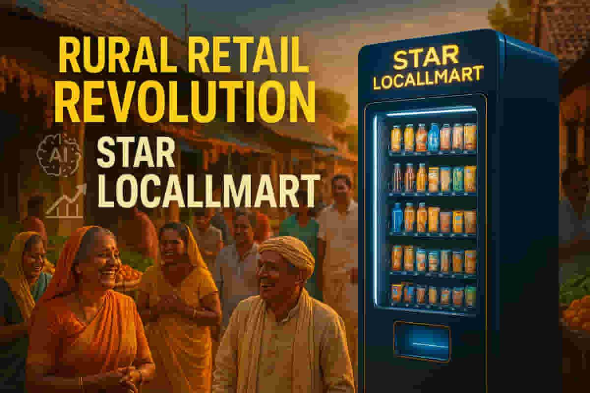 FMCG நிறுவனங்கள் தொழில்நுட்பத்துடன் கிராமப்புற சென்றடைதலை அதிகரிக்கின்றன, ஸ்டார் லோக்கல்மார்ட் 20,000 வெண்டிங் மெஷின்களைத் திட்டமிடுகிறது