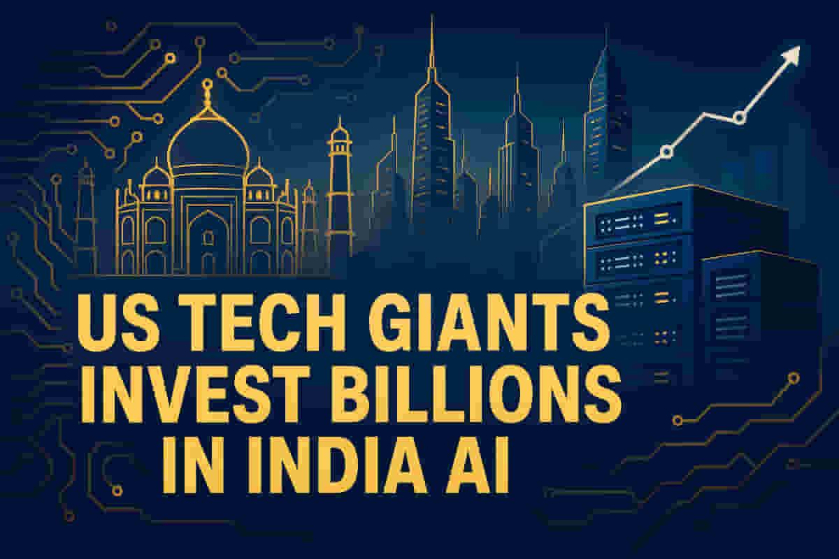 அமெரிக்க டெக் ஜாம்பவான்கள் இந்தியாவின் AI உள்கட்டமைப்பில் பில்லியன் கணக்கில் முதலீடு செய்கிறார்கள், உள்ளூர் நிறுவனங்களுக்கு ஊக்கம்