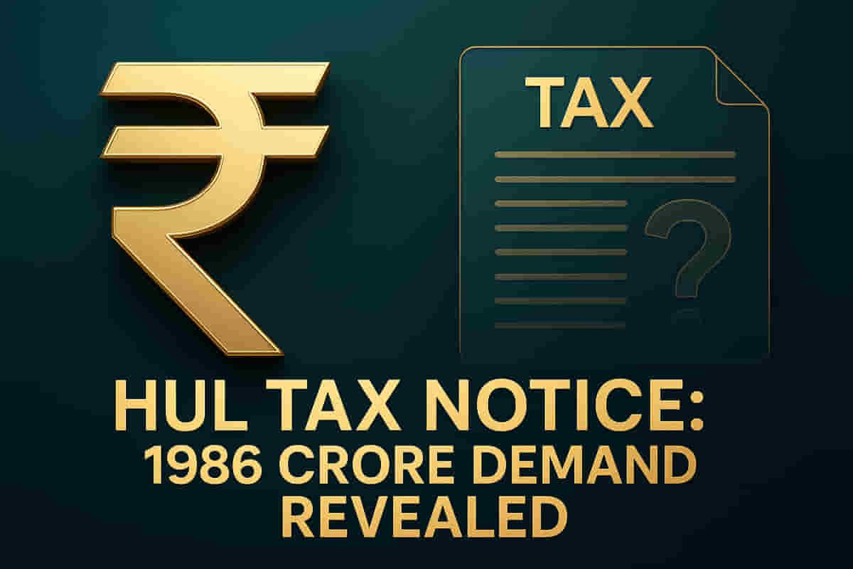ஹிந்துஸ்தான் யூனிலீவர்-க்கு ₹1,986 கோடி வரி நோட்டீஸ், நிறுவனம் மேல்முறையீடு செய்ய திட்டமிட்டுள்ளது