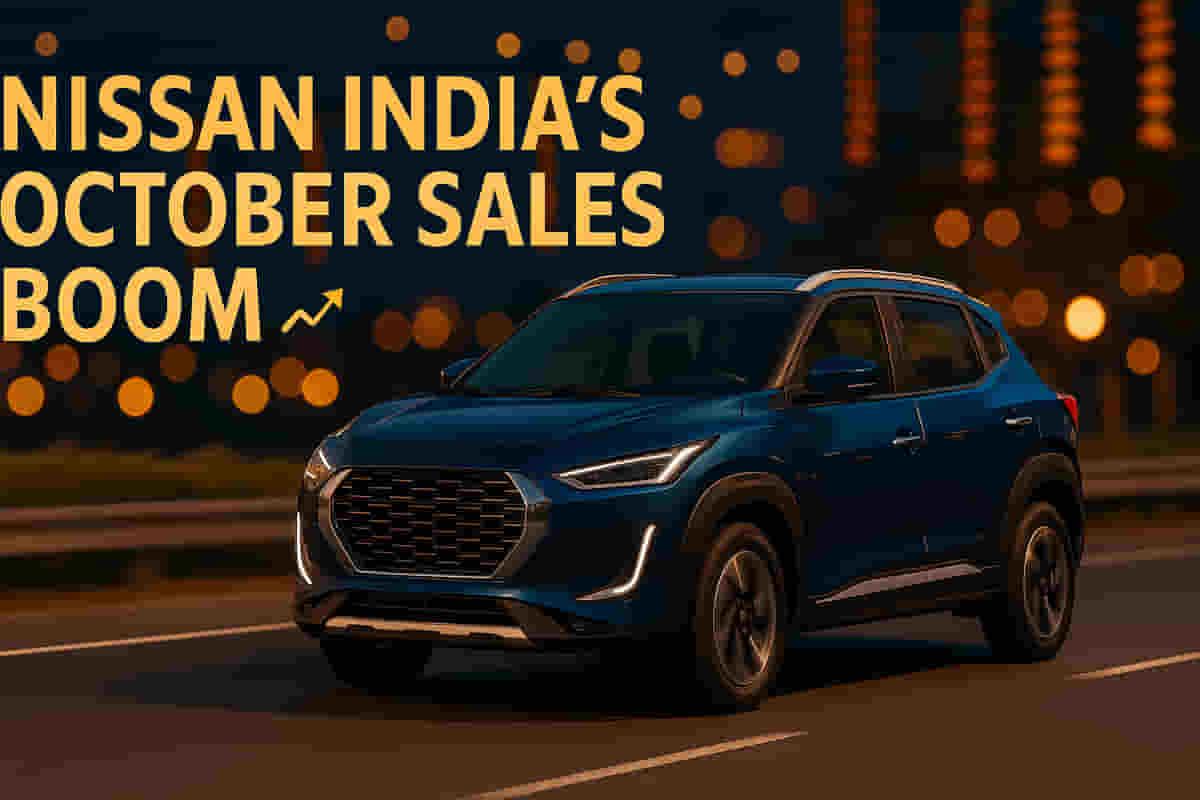 மேக்னைட் மற்றும் பண்டிகை கால தேவையால் ஈர்க்கப்பட்ட நிசான் மோட்டார் இந்தியா அக்டோபர் மாதத்தில் வலுவான விற்பனையை பதிவு செய்தது