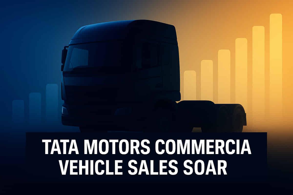 டாடா மோட்டார்ஸ் அக்டோபரில் வர்த்தக வாகன விற்பனையில் 10% அதிகரிப்பு பதிவு செய்தது