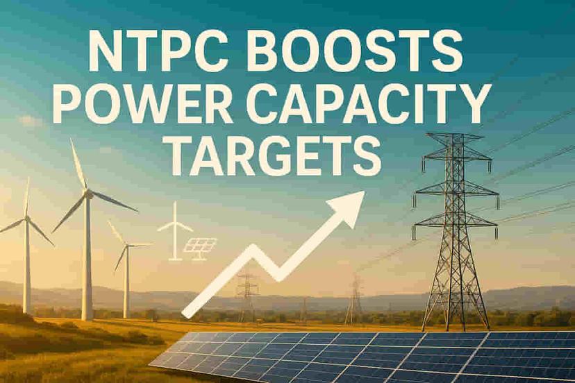 NTPC 2032 సామర్థ్య లక్ష్యాన్ని 149 GWకి పెంచింది, 2037 నాటికి 244 GW లక్ష్యం