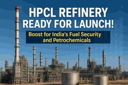 HPCL రాజస్థాన్ రిఫైనరీ ప్రాజెక్ట్ వచ్చే నెలలో పూర్తి కానుంది