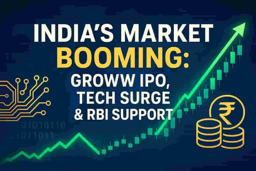भारत वाढीसाठी सज्ज? Groww IPO पदार्पण, IT क्षेत्राची भरभराट, बिहार निवडणुका आणि RBIचे रुपया संरक्षण - गुंतवणूकदारांनी काय पाहावे!