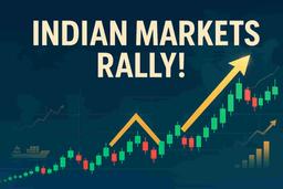 भारतीय बाजारात तेजी: कमाईच्या बातम्या आणि अमेरिकेशी व्यापाराच्या आशांनी निफ्टी आणि सेन्सेक्सला गती दिली!