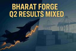 ਭਾਰਤ ਫੋਰਜ Q2 ਦਾ ਝਟਕਾ: ਡਿਫੈਂਸ ਸੈਕਟਰ ਦੇ ਤੇਜ਼ੀ ਨੇ ਐਕਸਪੋਰਟ ਦੀਆਂ ਮੁਸ਼ਕਲਾਂ ਨੂੰ ਲੁਕਾਇਆ? ਰਿਕਵਰੀ ਆਉਣ ਵਾਲੀ ਹੈ?