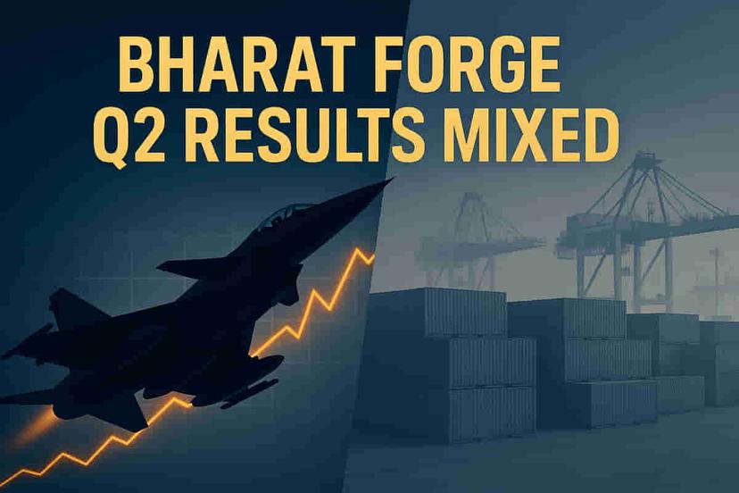 ਭਾਰਤ ਫੋਰਜ Q2 ਦਾ ਝਟਕਾ: ਡਿਫੈਂਸ ਸੈਕਟਰ ਦੇ ਤੇਜ਼ੀ ਨੇ ਐਕਸਪੋਰਟ ਦੀਆਂ ਮੁਸ਼ਕਲਾਂ ਨੂੰ ਲੁਕਾਇਆ? ਰਿਕਵਰੀ ਆਉਣ ਵਾਲੀ ਹੈ?