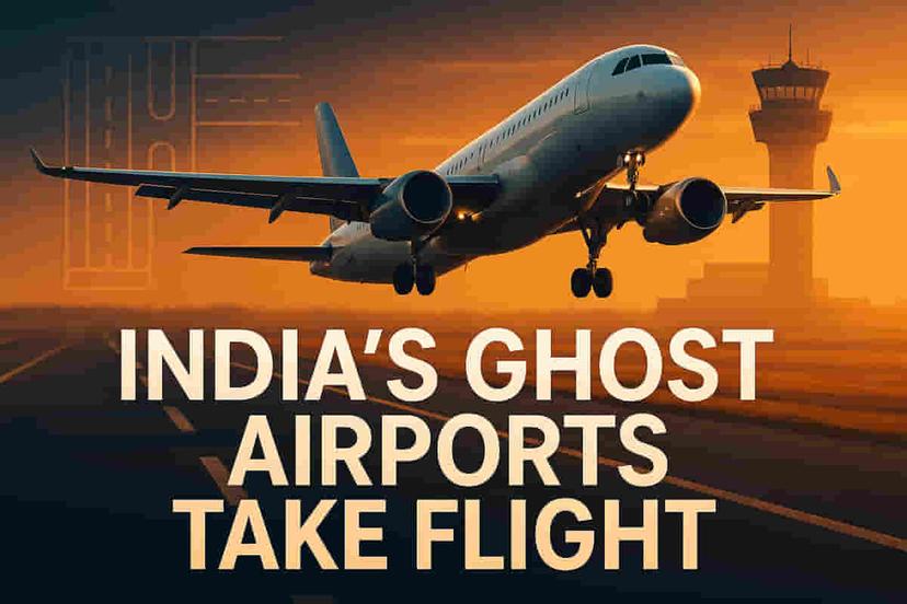 भारतातील बंद पडलेले विमानतळ पुन्हा झेपावणार? 'घोस्ट फ्लाईट्स' भरण्यासाठी गुप्त सबसिडी योजनेचा पर्दाफाश!