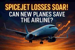 स्पाइसजेटला ₹633 कोटींचा तोटा! नवीन नेतृत्व आणि दुप्पट झालेला फ्लीट चमत्कारिक पुनरागमनास चालना देऊ शकेल का?
