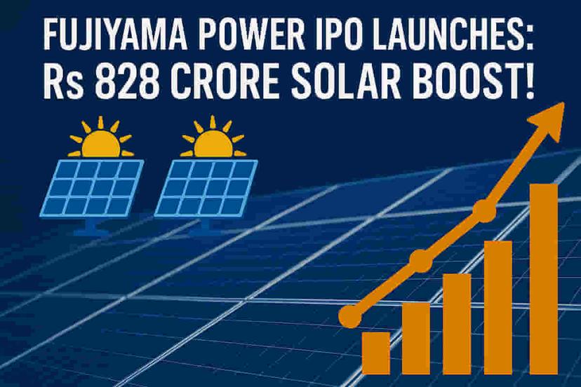 சோலார் பவர் IPO எச்சரிக்கை! ஃபியூஜியாமா சிஸ்டம்ஸ் இன்று திறப்பு - ரூ. 828 கோடி நிதி திரட்டும் இலக்கு! பிரகாசமாக ஒளிருமா?