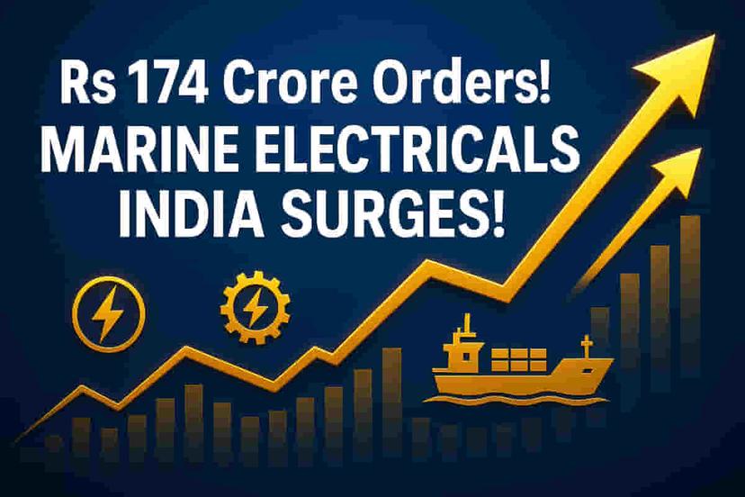 ਮਰੀਨ ਇਲੈਕਟ੍ਰਿਕਲਸ ਇੰਡੀਆ ਦੇ ਸ਼ੇਅਰ ₹174 ਕਰੋੜ ਦੇ ਆਰਡਰਾਂ ਕਾਰਨ 7% ਵਧੇ! ਦੇਖੋ ਨਿਵੇਸ਼ਕ ਕਿਉਂ ਭੱਜ ਰਹੇ ਹਨ!