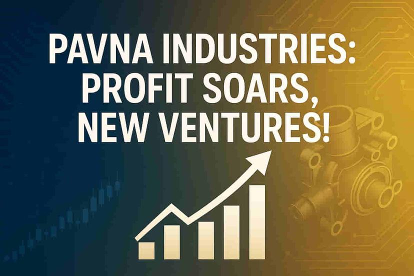 धक्कादायक वळण: पावना इंडस्ट्रीजच्या नफ्यात 198% वाढ, महत्त्वाकांक्षी विकास योजना आणि स्टॉक स्प्लिटची घोषणा!