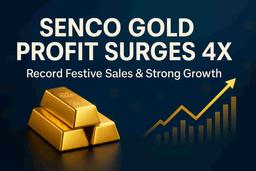 Senco Gold ਦਾ ਮੁਨਾਫ਼ਾ 4X ਵਧਿਆ! ਰਿਕਾਰਡ ਸੋਨੇ ਦੀਆਂ ਕੀਮਤਾਂ ਦੇ ਬਾਵਜੂਦ ਰਿਕਾਰਡ ਵਿਕਰੀ - ਨਿਵੇਸ਼ਕੋ, ਇਹ ਖੁੰਝੋ ਨਾ!