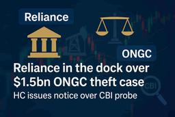 રિલાયન્સ ઇન્ડસ્ટ્રીઝ પર ONGC કુવાઓમાંથી $1.55 બિલિયન ગેસ ચોરીનો આરોપ: કોર્ટની સુનાવણી નિર્ધારિત!