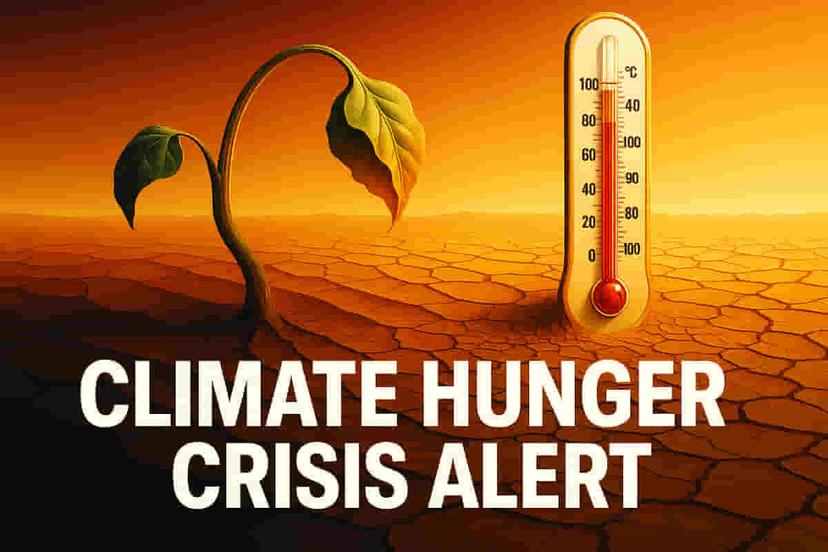 ਜਲਵਾਯੂ ਝਟਕਾ: 1°C ਵਾਧਾ 70 ਮਿਲੀਅਨ ਹੋਰ ਲੋਕਾਂ ਨੂੰ ਭੁੱਖਮਰੀ ਵੱਲ ਧੱਕ ਸਕਦਾ ਹੈ - ਭਿਆਨਕ ਗਲੋਬਲ ਫੂਡ ਸੰਕਟ ਦਾ ਖੁਲਾਸਾ!