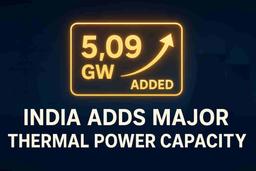భారతదేశ పవర్ దూకుడు: 6 నెలల్లో 5 GW థర్మల్ కెపాసిటీ జోడింపు! ఇంధన లక్ష్యం చేరుకోగలదా?