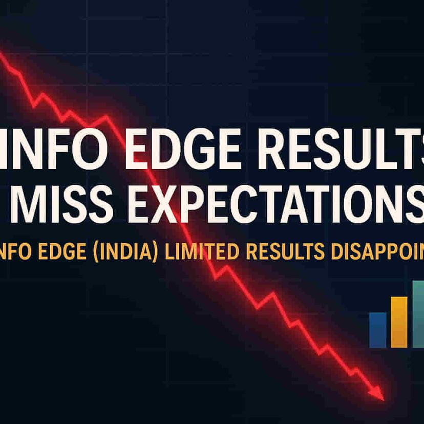 Info Edge Q2 निकाल अपेक्षांपेक्षा कमी: IT हायरिंगमधील मंदीचा फटका, शेअर गडगडला!
