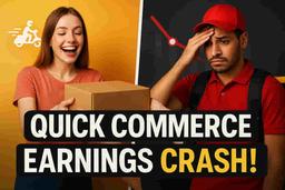 क्विक कॉमर्स कमाईत मोठी घसरण! झेप्टो, स्विगीने ग्राहकांसाठी पेआऊट कमी केल्याने डिलिव्हरी पार्टनर्स त्रस्त!