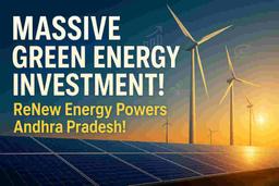 ₹60,000 కోట్ల గ్రీన్ ఎనర్జీ రష్! రెన్యూ ఎనర్జీ ఆంధ్రాకు భారీ పెట్టుబడి & ఉద్యోగాలతో ఊపునిస్తోంది!