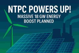 NTPC భారీ విద్యుత్ విస్తరణ: 2027 నాటికి 18 GW సామర్థ్యం పెంపు & లక్షల కోట్ల పెట్టుబడి!