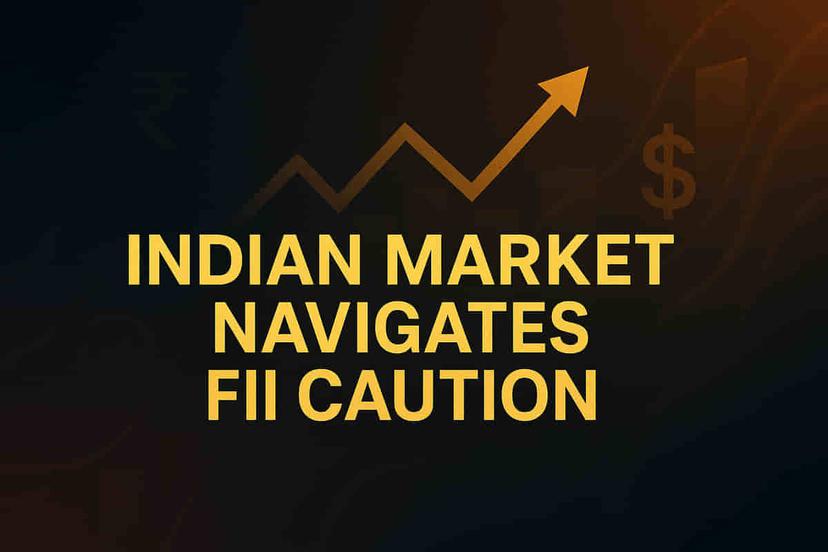 FII च्या सावधगिरीत भारतीय बाजार सावरला: कमी CPI वर निफ्टीमध्ये वाढ, बँक निफ्टीच्या वाढीकडे लक्ष
