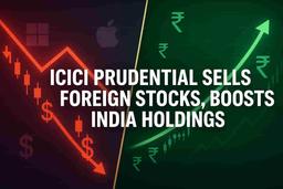 ICICI Prudential MF Sells Rs 5,800 Crore in Foreign Stocks, Boosts India Holdings